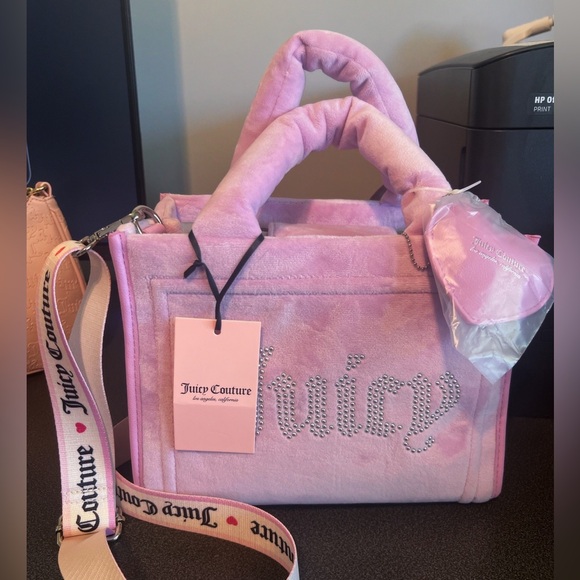 Juicy Couture Handbags - Juicy Couture Extra Spender Mini Tote Fondant Pink
